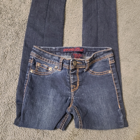 Stone Love blue straight legged jeans - Picture 5 of 8